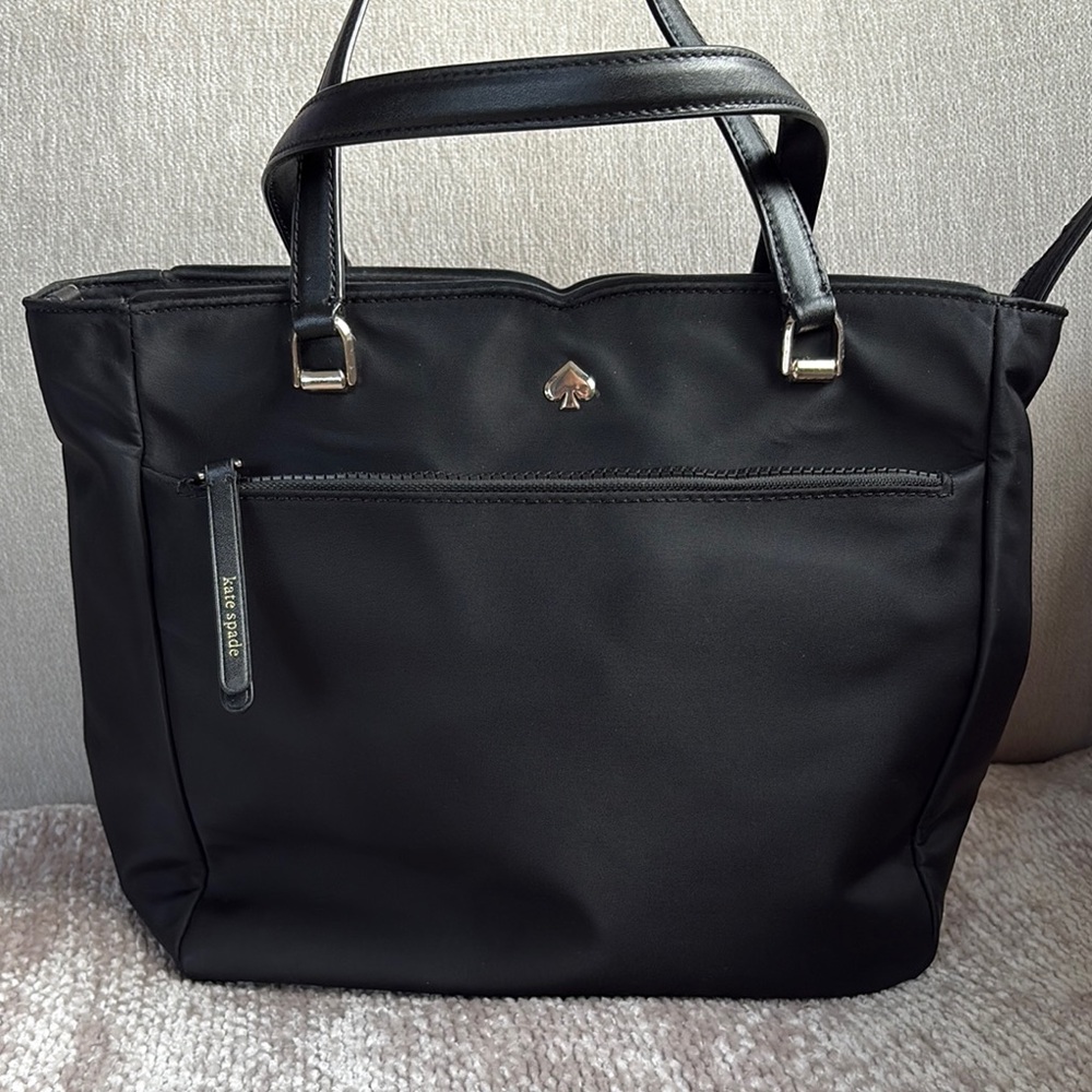 Kate Spade Black Nylon tote